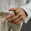 Jewelry Resin Geometric Handmade Ring For Women