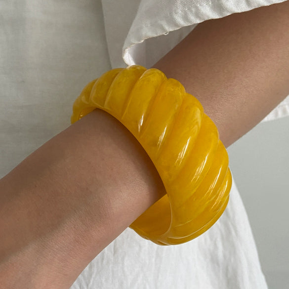 Jewelry Resin Geometric Polish Bracelet For Women