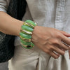 Jewelry Resin Handmade Geometric Elastic Bracelet For Women