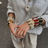 Jewelry Resin Handmade Geometric Elastic Bracelet For Women