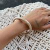 Jewelry Resin Simple Retro Geometric Handmade Square Bracelet And Plain Ring