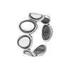 Jewelry Retro Oval Copper Ring With Animal Zodiac Pattern And Electroplating Treatment For Women