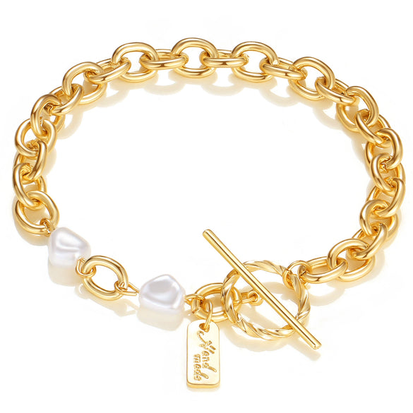 Jewelry Retro Punk Style Bracelet Crystal Alloy Geometric