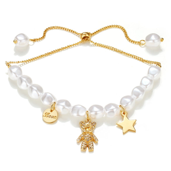 Jewelry Retro Punk Style Bracelet Crystal Alloy Geometric