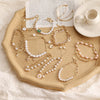 Jewelry Retro Punk Style Bracelet Crystal Alloy Geometric