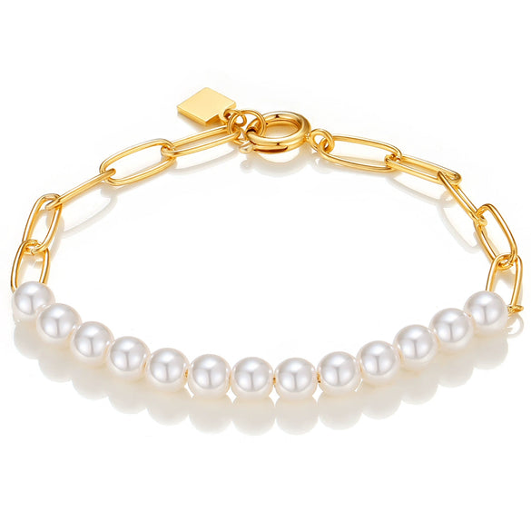 Jewelry Retro Punk Style Bracelet Crystal Alloy Geometric