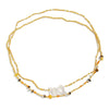 Jewelry Rice Beads Crystal Turquoise Elastic Body Chain