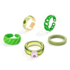 Jewelry Ring Alloy Geometric Electroplating Personality Open Ring For Men