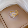 Jewelry Ring Brass Crown Cartoon Style Electroplating