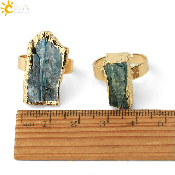 Jewelry Ring Natural Stone Minimalist Style Unisex