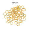 Jewelry Ring Stainless Steel Geometric Mirror Water Plated