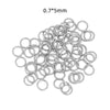 Jewelry Ring Stainless Steel Geometric Mirror Water Plated