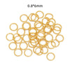Jewelry Ring Stainless Steel Geometric Mirror Water Plated