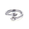 Jewelry Ring Titanium Steel Geometric Electroplating Unisex