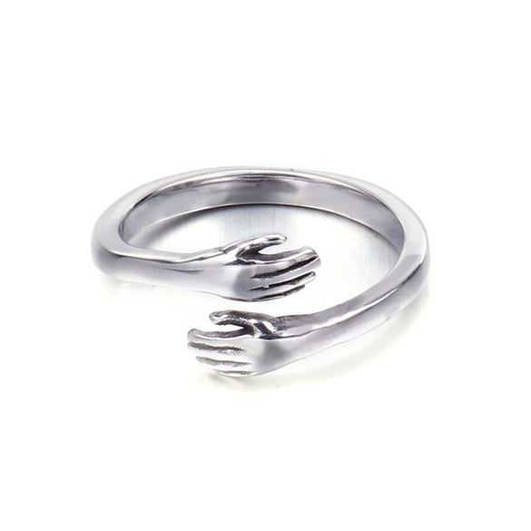 Jewelry Ring Titanium Steel Geometric Electroplating Unisex