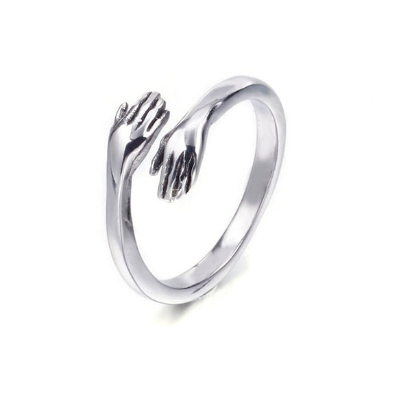 Jewelry Ring Titanium Steel Geometric Electroplating Unisex