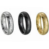 Jewelry Ring Titanium Steel With Letters Numbers Text Vacuum Plating Unisex