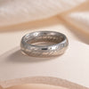 Jewelry Ring Titanium Steel With Letters Numbers Text Vacuum Plating Unisex