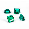 Jewelry Ring Zambia Emerald Square Chamfer Bare Stone
