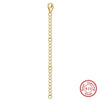 Jewelry S925 Sterling Silver Geometric Plain Ochain Polished