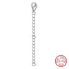 Jewelry S925 Sterling Silver Geometric Plain Ochain Polished
