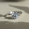 Jewelry S925 Sterling Silver Geometric Ring Electroplating
