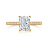 Jewelry S925 Sterling Silver Geometric Square Zirconium Electroplating Women's
