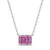 Jewelry S925 Sterling Silver Geometric Square Zirconium Electroplating Women's