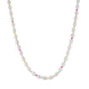 Jewelry S925 Sterling Silver Natural Pearl Geometric Pendant Necklace Electroplating