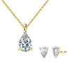 Jewelry S925 Sterling Silver Rock Candy Style Set With Zircon For Women