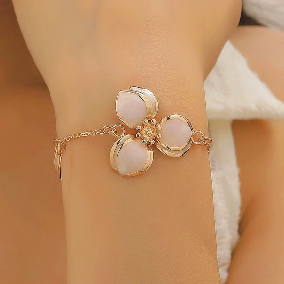 Jewelry Set Alloy Electroplating Flower Design For Women