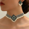 Jewelry Set Alloy Rhinestones Geometric Retro Fashion