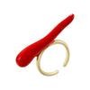 Jewelry Set Copper Chili Pepper Sshaped Dripping Oil Style For Women
