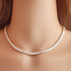 Jewelry Set Gold Electroplated Wave Inlaid Zircon Women's