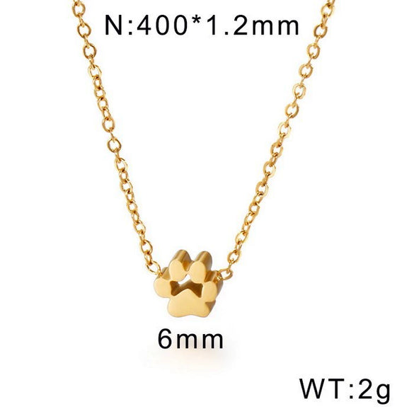 Jewelry Set Mesh Cat Claw Stainless Steel Titanium Steel Gold Rose Gold Ochain Electroplating Geometric