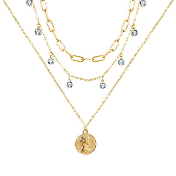 Jewelry Set Mixed Materials With Heart Water Drop Bell Pattern Set With Pearls For Ladies