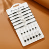 Jewelry Set Stainless Steel Fruit Pattern Electroplated Earrings And Bracelets