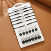 Jewelry Set Stainless Steel Fruit Pattern Electroplated Earrings And Bracelets