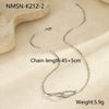 Jewelry Set Stainless Steel Geometric Electroplating For Women
