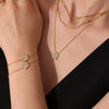 Jewelry Set 316L Stainless Steel 316L Stainless Steel Love Flower Pattern Electroplated For Women