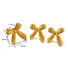 Jewelry Set Titanium Steel Bow 18K Goldplated For Women