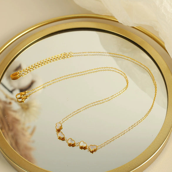 Jewelry Set 316L Stainless Steel Fashion Electroplating Women's Earrings And Bracelet