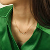 Jewelry Set 316L Stainless Steel Fashion Electroplating Women's Earrings And Bracelet
