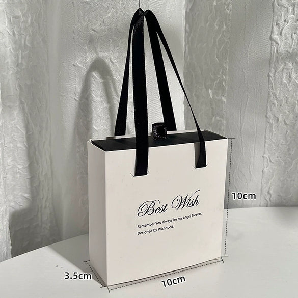 Jewelry Set With Paper And Cardboard Jewelry Box