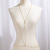 Jewelry Sexy Exaggerated Body Chain Three Dimensional Chest Chain