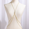Jewelry Sexy Exaggerated Body Chain Three Dimensional Chest Chain