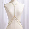 Jewelry Sexy Exaggerated Body Chain Three Dimensional Chest Chain