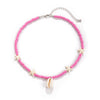 Jewelry Shell Plastic Resin Geometric Star Handmade Ball Chain Women's Necklace