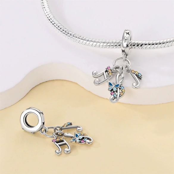 Jewelry Shrimp Leather Single Headphone Recording With Guitar Saxophone Pendant Silver Plated Dripping Oil