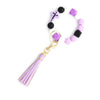 Jewelry Silicone Cartoon Characters Handmade Cross Keychain Rabbit Bag Pendant Bracelet